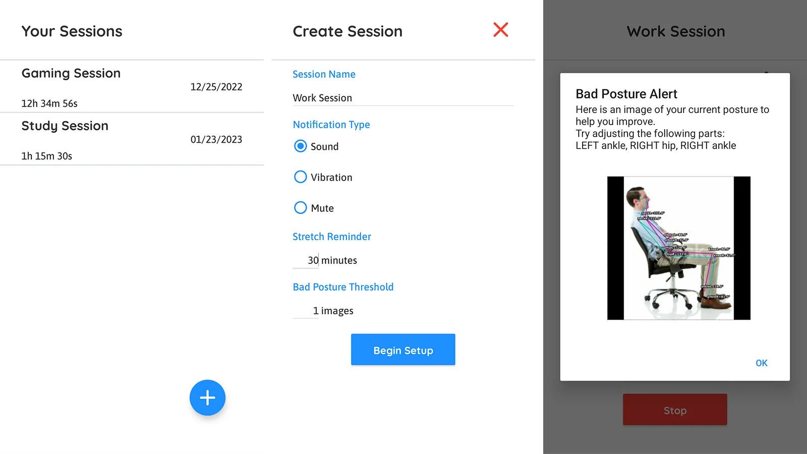 Automated Posture Checker